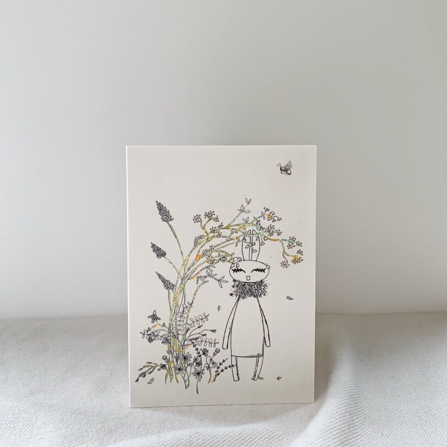 Floral Bee Card